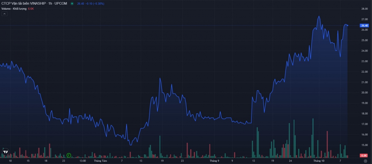 Thương vụ triệu đô: Viconship (VSC) nâng sở hữu tại Vinaship (VNA) lên hơn 37%