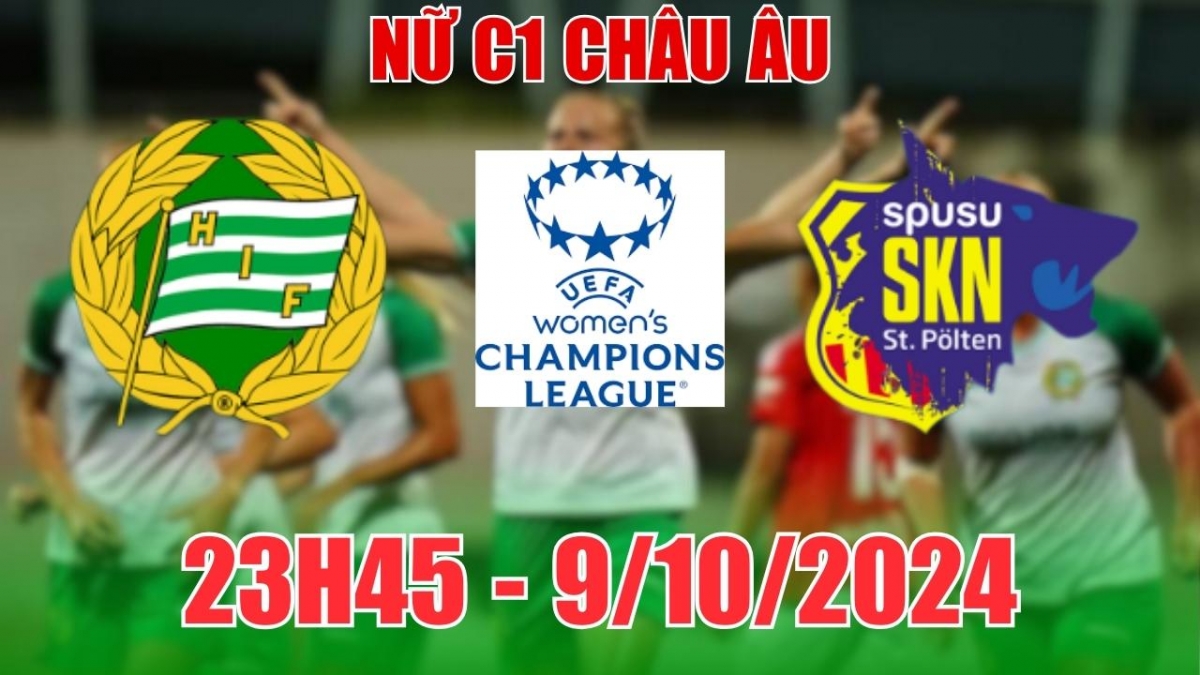 Nhận định, soi tỷ lệ Nữ Hammarby vs Nữ St Polten 23h45 ngày 9/10, cúp C1 nữ Châu Âu