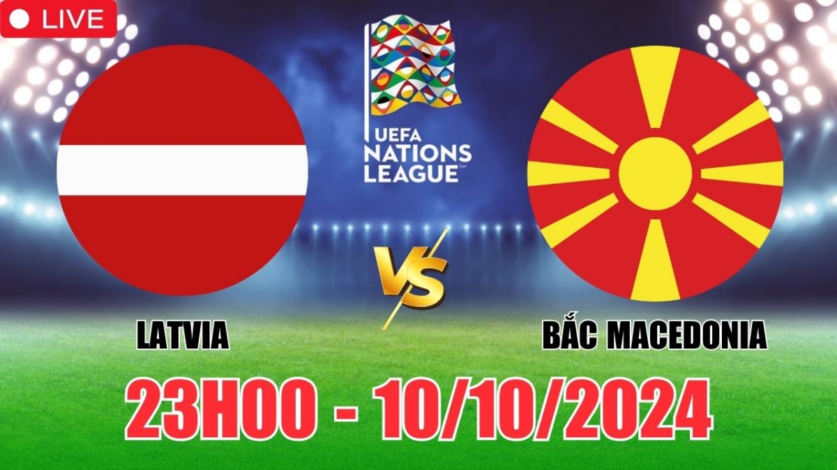 Nhận định, soi tỷ lệ Latvia vs Bắc Macedonia, 23h00 ngày 10/10, vòng bảng UEFA Nations League