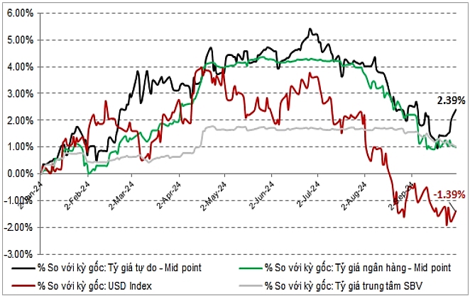 Tương quan tỷ giá và USD Index. (Nguồn: SGI Capital).