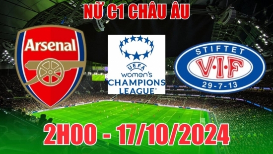 Nhận định C1 nữ Arsenal vs nữ Valerenga (2h00, 17/10) châu Âu: Thắng đậm cho "Pháo thủ"