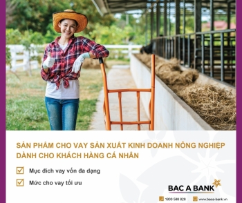 BAC A BANK cho vay phát triển nông nghiệp với hạn mức lên tới 10 tỷ đồng