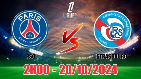 Nhận định PSG vs Strasbourg (2h00, 20/10) vòng 8 Ligue 1 Pháp: Nhiều bàn thắng, kèo PSG không đáng tin