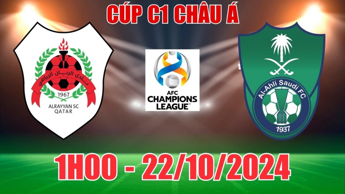 Nhận định, soi tỷ lệ Al Rayyan vs Al Ahli 1h00 ngày 22/10, Cúp C1 châu Á vòng bảng