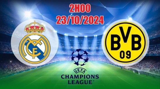 Nhận định C1 Real Madrid vs Borussia Dortmund (2h00, 23/10) châu Âu vòng bảng: Kèo sâu, Real sẽ chiến thắng