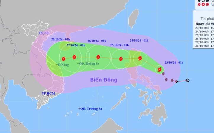 Tại sao bão Trà Mi được đặt tên theo tiếng Việt?