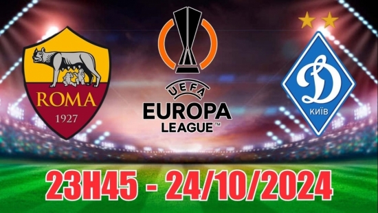 Nhận định C2 AS Roma vs Dynamo Kiev (23h45, 24/10) châu Âu vòng bảng: Thắng nhẹ nhàng cho Roma