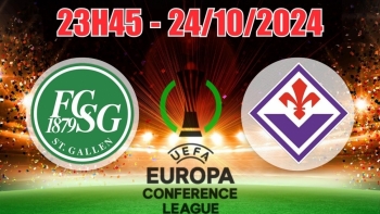 Nhận định St. Gallen vs Fiorentina (23h45, 24/10) vòng bảng C3 châu Âu: Cửa trên thắng áp đảo