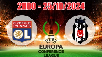 Nhận định C2 Olympique Lyon vs Besiktas (2h00, 25/10) châu Âu vòng bảng: Tưng bừng bắn phá