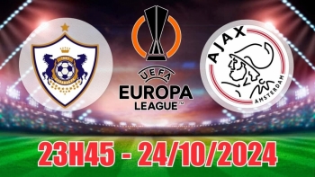 Nhận định C2 Qarabag vs Ajax (23h45, 24/10) châu Âu vòng bảng: Khách lấn chủ, Ajax chắc kèo