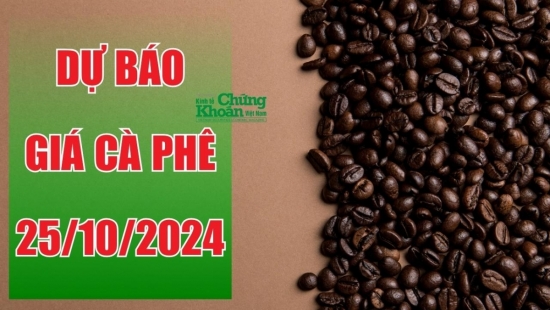 Dự báo giá cà phê ngày 25/10/2024: Arabica phục hồi, khu vực Tây Nguyên tích cực nhất