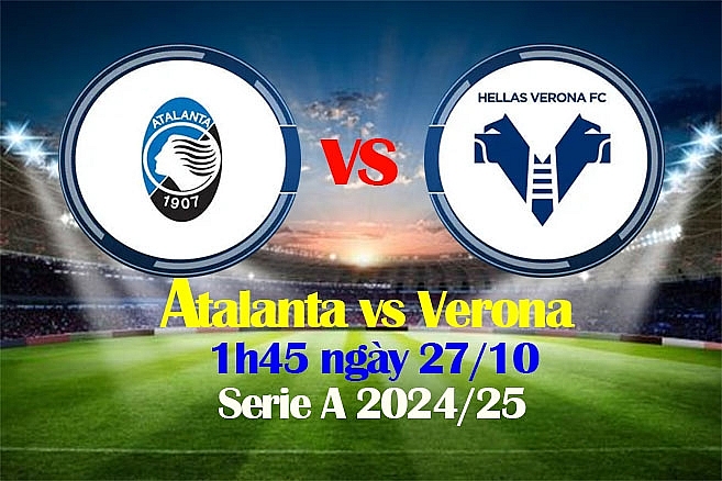 Atalanta với lợi thế sân nhà cùng hàng công mạnh mẽ sẽ tiếp đón Verona đang gặp nhiều vấn đề phòng ngự