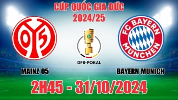 Nhận định, soi tỷ lệ Mainz vs Bayern Munich (2h45, 31/10) Cúp Quốc gia Đức 2024/25