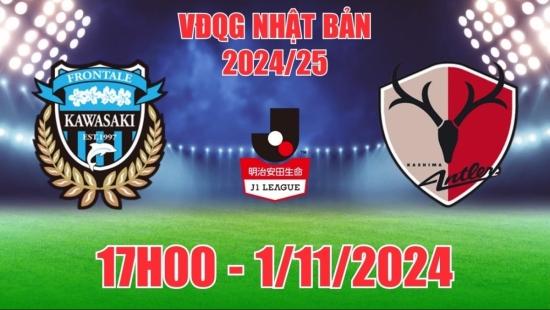 Nhận định Kawasaki Frontale vs Kashima Antlers (17h00, 1/11) J1 League Nhật Bản: Chủ nhà thắng nhẹ nhàng