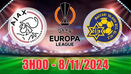 Nhận định C2 Ajax vs Maccabi Tel Aviv (3h00, 8/11) châu Âu vòng bảng Cúp: Ajax tuyệt đối đáng tin