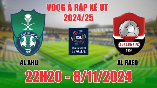 Nhận định Al Ahli vs Al Raed (22h20, 8/11) vòng 10 VĐQG Ả Rập Xê Út: Thất vọng cửa trên