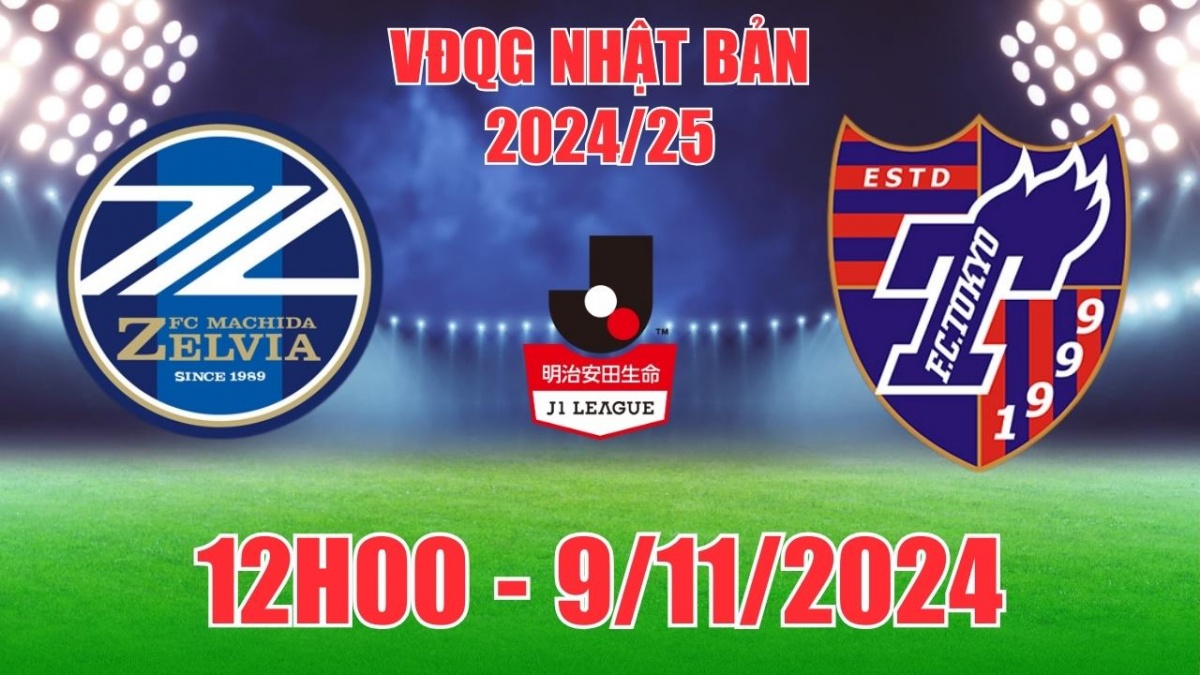 Nhận định, soi tỷ lệ Machida Zelvia vs FC Tokyo (12h00, 9/11) J1 League 2024/25