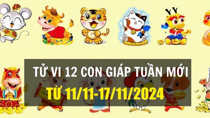 Tử vi tuần mới (11/11-17/11/2024): Tý thăng hoa, Dần cẩn trọng, Thìn vượt thử thách