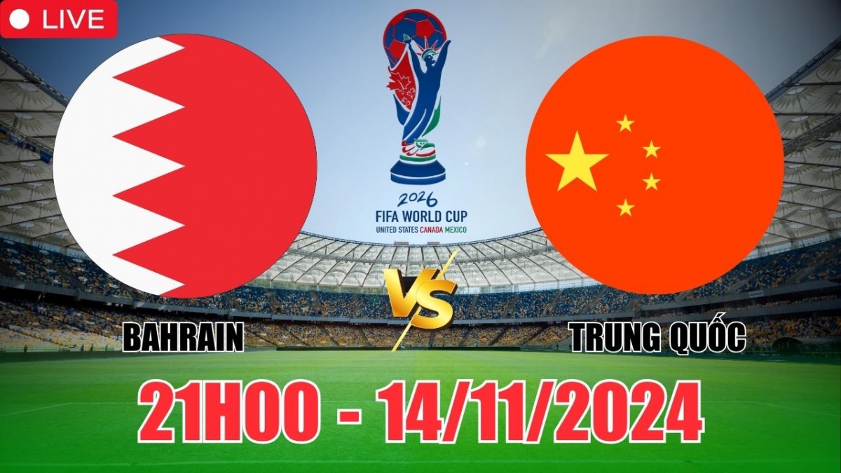 Nhận định, soi tỷ lệ Bahrain vs Trung Quốc 21h00 ngày 14/11, vòng loại World Cup châu Á 2026