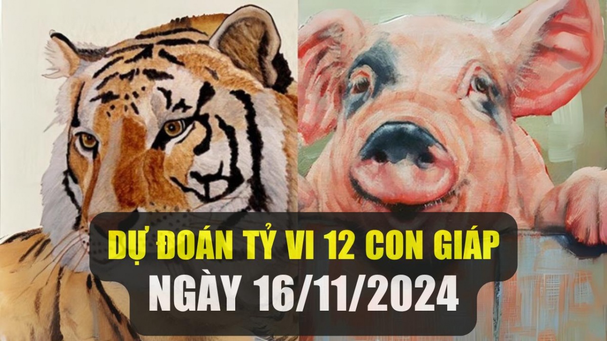 tử vi ngày 16/11/2024 của 12 con giáp