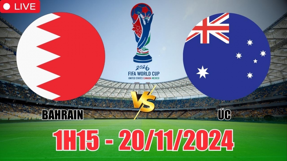 Nhận định, soi tỷ lệ Bahrain vs Australia 1h15 ngày 20/11, vòng loại World Cup châu Á 2026