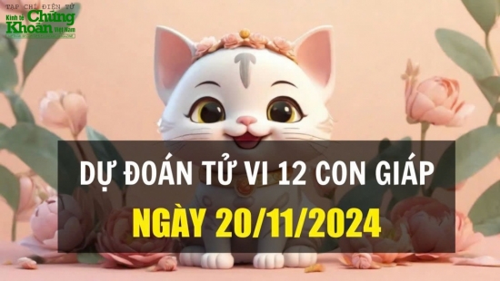 Dự đoán tử vi ngày 20/11/2024 của 12 con giáp: Mão may mắn, Tỵ dính vào âm mưu gây rối