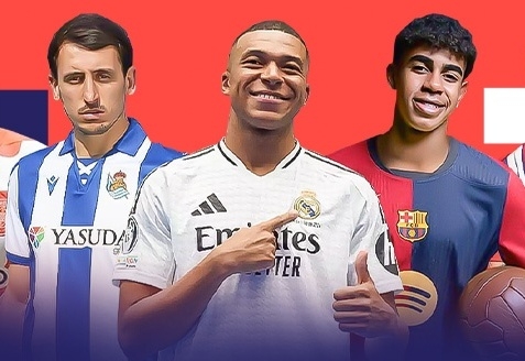 Lịch thi đấu vòng 14 La Liga 2024/25: Celta Vigo vs Barcelona, Leganés vs Real Madrid, Valencia vs Real Betis