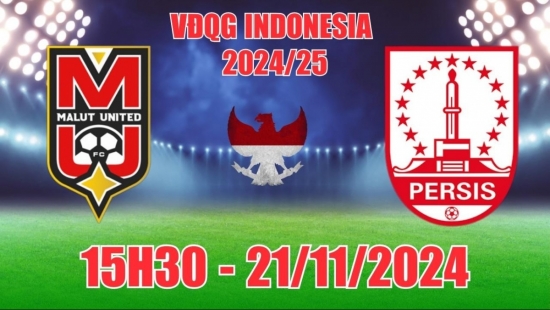 Nhận định Malut United vs Persis Solo (15h30, 21/11) VĐQG Indonesia: Vất vả giữ lại 3 điểm