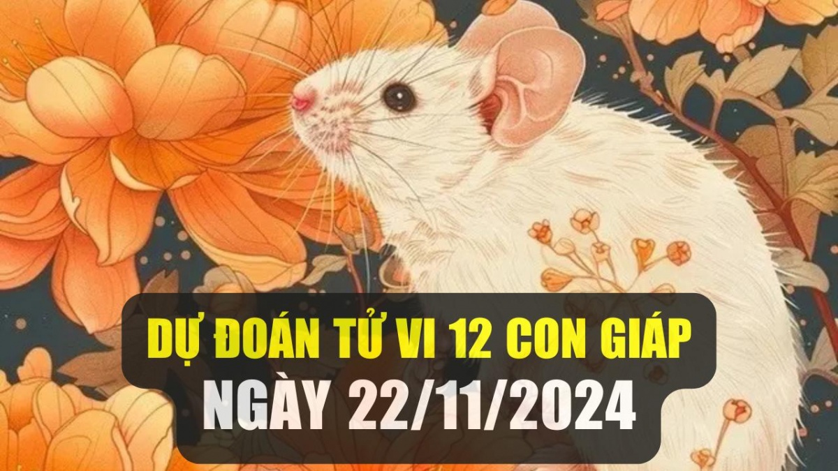 Dự đoán tử vi ngày 22/11/2024: Tý đối mặt trục trặc, Thân đón tài lộc bất ngờ