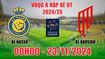 Nhận định Al Nassr vs Al Qadsiah (00h00, 23/11) vòng 11 VĐQG Ả Rập Xê Út: Ronaldo tiếp đà thăng hoa