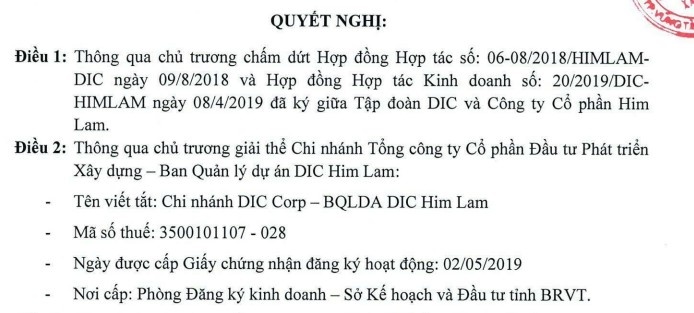 Thừa kế cổ phiếu DIG: Chủ tịch DIC Corp Nguyễn Hùng Cường và mẹ chưa nhận xong toàn bộ cổ phiếu