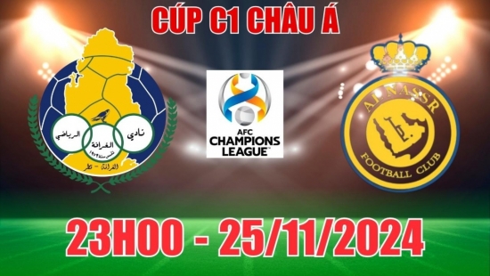 Nhận định Al Gharafa vs Al Nassr (23h00, 25/11) vòng bảng C1 châu Á: Ronaldo mang chiến thắng trở lại