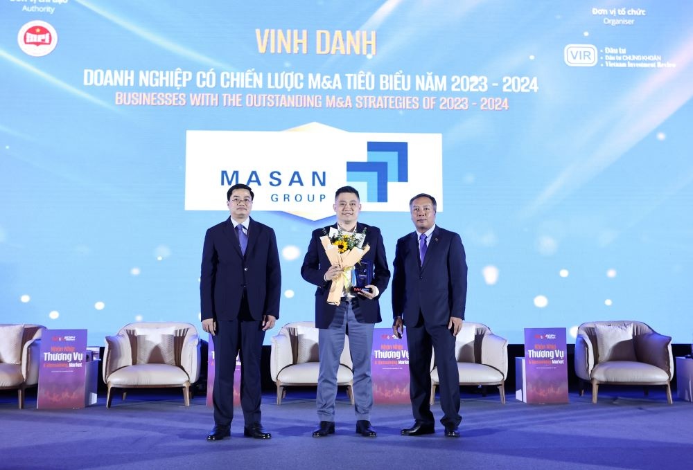 Masan Group được vinh danh doanh nghiệp có chiến lược M&A tiêu biểu 2023 – 2024