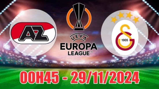 Nhận định, soi tỷ lệ AZ Alkmaar vs Galatasaray (00h45, 29/11) C2 châu Âu: Cơm mưa bàn thắng