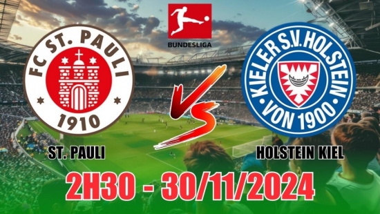 Nhận định, soi tỷ lệ St. Pauli vs Holstein Kiel (3h00, 30/11) vòng 12 Bundesliga: Chủ nhà giành trọn 3 điểm