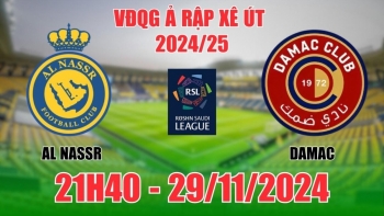 Nhận định, soi tỷ lệ Al Nassr vs Damac (21h40, 29/11) vòng 12 VĐQG Ả Rập Xê Út: Ronaldo viết tiếp kỷ lục