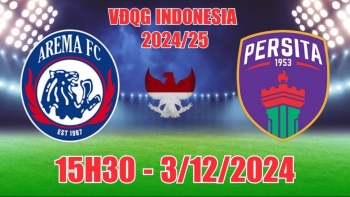 Soi tỷ lệ, nhận định Arema FC vs Persita Tangerang (15h30, 3/12) VĐQG Indonesia: Đồng cân đồng lạng