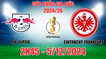 Soi tỷ lệ, nhận định RB Leipzig vs Eintracht Frankfurt (2h45, 5/12) Cúp Quốc gia Đức: "Bò tăng lực" thắng chật vật