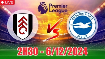 Soi tỷ lệ, nhận định Fulham vs Brighton (2h30, 6/12) vòng 14 Ngoại hạng Anh: Trận hòa tưng bừng