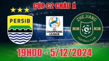 Soi tỷ lệ, nhận định Persib Bandung vs Zhejiang (19h00, 5/12) C2 châu Á: Rượt đuổi kịch tính