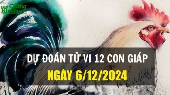 Dự đoán tử vi 12 con giáp ngày 6/12/2024: Mùi tài lộc gõ cửa, Dậu "8386"