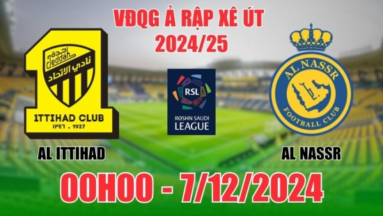 Soi tỷ lệ, nhận định Al Ittihad vs Al Nassr (00h00, 7/12) VĐQG Ả Rập Xê Út: Kỳ vọng cái tài của Ronaldo