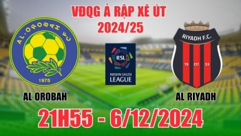 Soi tỷ lệ, nhận định Al Orobah vs Al Riyadh (21h55, 6/12) VĐQG Ả Rập Xê Út: Trận hòa nhạt nhòa