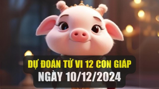 Dự đoán tử vi 12 con giáp ngày 10/12/2024: Tuất kiên nhẫn, Hợi đối mặt gian truân