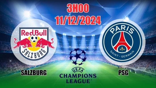 Soi tỷ lệ, nhận định Salzburg vs PSG (3h00, 11/12) C1 châu Âu: Thách thức "Gã nhà giàu"