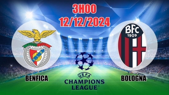 Soi tỷ lệ, nhận định Benfica vs Bologna (3h00, 12/12) vòng bảng C1 châu Âu: Thắng vừa phải