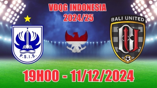 Soi tỷ lệ, nhận định PSIS Semarang vs Bali United (19h00, 11/12) VĐQG Indonesia: Khách lấn chủ