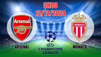 Soi tỷ lệ, nhận định Arsenal vs Monaco (3h00, 12/12) C1 châu Âu: “Pháo thủ” thắng giòn giã