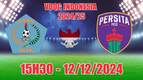 Soi tỷ lệ, nhận định PSBS Biak Numfor vs Persita Tangerang (15h30, 12/12) VĐQG Indonesia: Bùng nổ bàn thắng