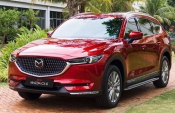 Mazda CX-8 2024 tháng 12/2024: SUV 7 chỗ cao cấp của Nhật Bản giá từ 969 triệu đồng